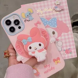 CASE CREATION Cartoon Characters Printed iPhone 16 Bumper Case Mobile Accessories-19
