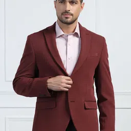 Blackberrys Men Slim-Fit Single Breasted Blazer-picture-14