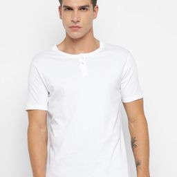 appulse Henley Neck Short Sleeves Cotton Relaxed Fit Sports T-shirt-image-64