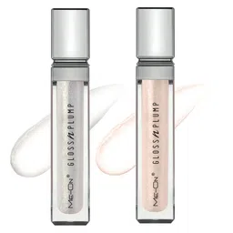 ME-ON Set Of 2 Gloss & Plump Long-Lasting Lip Gloss 3ml Each - Shades 02 & 03-8