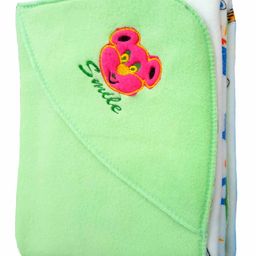Brandonn Premium Hooded Double Layered Wrapper - Green-image-31