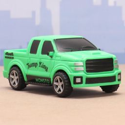 Monsto Wheels Pull Back Jeep - Green-20