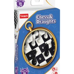 Funskool Travel Chess And Draught Board Game -  Mulricolor-11