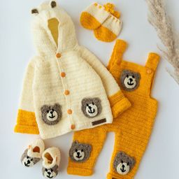 The Original Knit Infants 4Pc Baby Apparel Gift Set-image-50