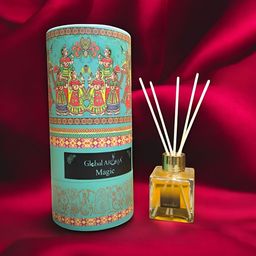 GLOBAL AROMA Blue & Red Magic Reed Aroma Oil Diffuser & Sticks 100ml-23