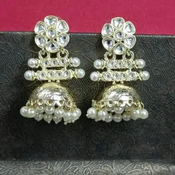 BDIVA Contemporary Jhumkas Earrings-image-42