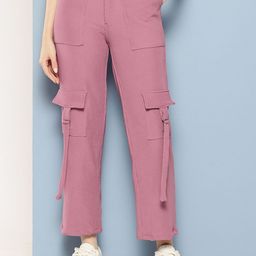 Aarika Girls Smart Cargos Trousers-image-93