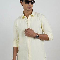 Eszett Stripped Printed Spread Collar Pure Cotton Long Sleeves Shirt-image-44