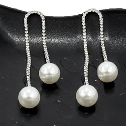 KRENOZ Gold-Plated Stainless Steel Classic Drop Earrings-25