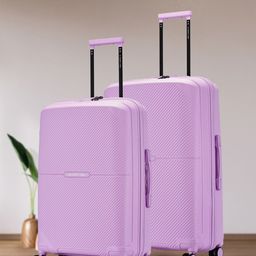 Nasher Miles Set Of 2 Textured Hard Sided Trolly Bag-image-72