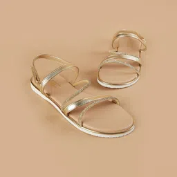 Fame Forever by Lifestyle Girls Open Toe Flats-picture-22