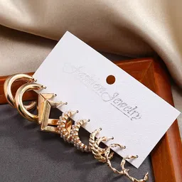 PolluxCraft Geometric Studs Earrings-37