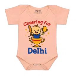 arvesa Cheering For Delhi Printed Romper-picture-0