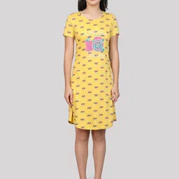 evolove Printed Nightdress-picture-9