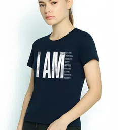SZN Women Typography Printed T-shirt-picture-41