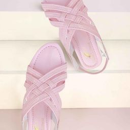 NEW LATEST Pink Leather Sandals-image-92