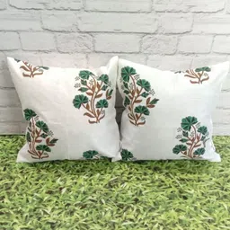 Pink Parrot Multicoloured Ethnic Motifs Square Cushion Covers-image-97