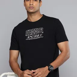 Flying Machine Typography Printed T-shirt-picture-27