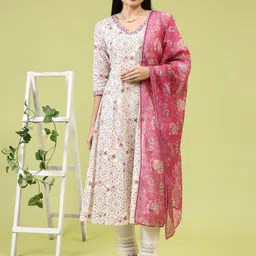 W Printed Dupatta image 2