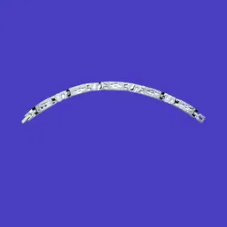 Dynamic Retail Global Men Silver Link Bracelet-42