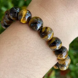Divine souvenirs Unisex Artificial Beaded Elasticated Bracelet-38