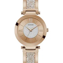 GUESS Women Textured Dial & Stainless Steel Straps Analogue Watch W1288L3-image-25