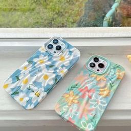 CASE CREATION Floral Printed iPhone 13 Back Case Mobile Accessories-13