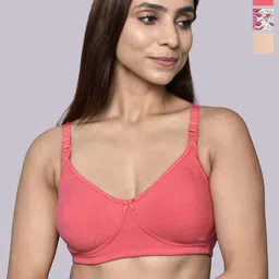 Inner Sense Organic Cotton Antimicrobial Women Feeding Bra Pack of 3-picture-22