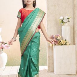 Sangria Red Pure Silk Sarees-picture-26