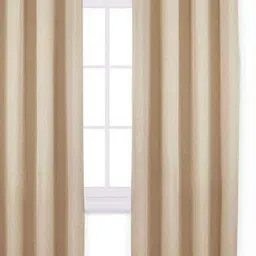B' Decorlish Blackout Cream 2 Pieces Room Darkening Door Curtain-32