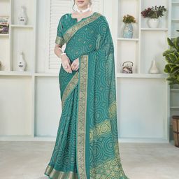 Dori Abstract Printed Saree-picture-8