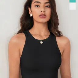 BAESD Women Pack Of 3 Ribbed Tank Crop Top-picture-12