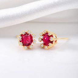 Peora Contemporary Studs Earrings-65
