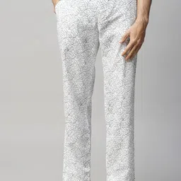 URBAN SCOTTISH Men Printed Pure Cotton Lounge Pants-image-27
