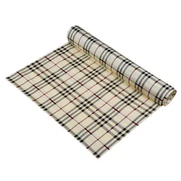 Kuber Industries Cream-Coloured & Black Regular Shelf Liner Organisers-10