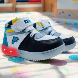 FABBMATE Unisex Kids Printed Sneakers-36