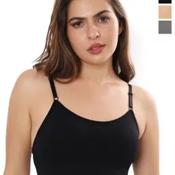 Moda Rapido Pack Of 3 Full Coverage Lightly Padded Everyday Bra-image-91
