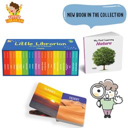 Majestic Book My First Learning Little Librarian Board Book Set of 24 - English image 4
