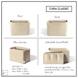 TIDYUP Beige Set of 1 Reusable Multi-Utility Organisers image 3