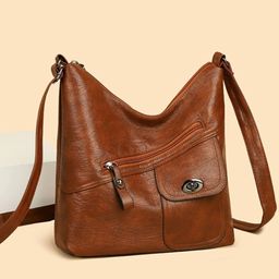 DressBerry PU Structured Sling Bag-image-22