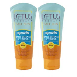 Lotus Herbals Set Of 2 Sun Safe Daily-Defence Uv Block SPF 50+++ -40gm Each-18
