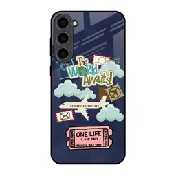 QRIOH Typography Printed Samsung Galaxy S23 Plus 5G Back Case Mobile Accessories-image-34