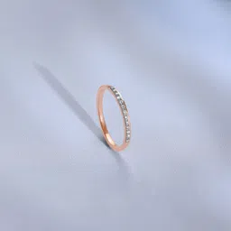 Mia by Tanishq Gold and Diamond Tiny Shimmer Ring-image-34