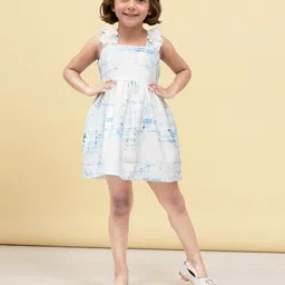 Toonyport Floral Print Fit & Flare Dress-42