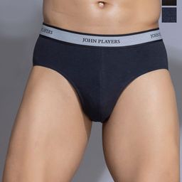 John Players Pack Of 3 Rash-Free Cotton Basic Briefs COMBOJP31S-image-30