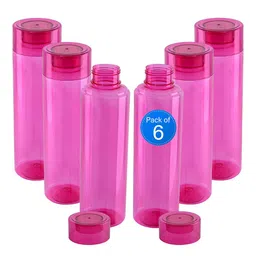 Kuber Industries Red 6 Pieces Rembo Loose Water Bottles-1 L Each-31