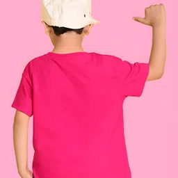 NUSYL Boys Graphic Printed Drop-Shoulder Sleeves T-shirt-image-46