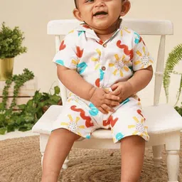YK Boys Printed Shirt with Shorts-image-45