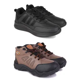 PENNEN Men Running Non-Marking Shoes-31