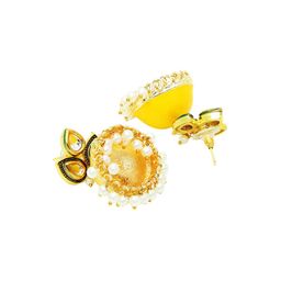 OOMPH Dome Shaped Jhumkas Earrings image 3